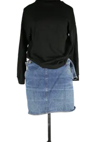 Walter Van Beirendonck Jeansrock Damen Blau