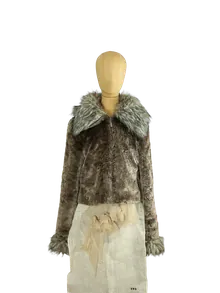 Balmain Kunstfelljacke Damen