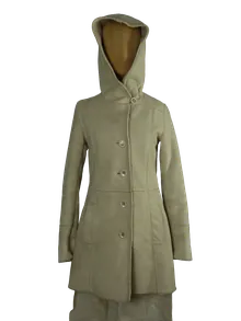 Balmain Mantel Damen Beige