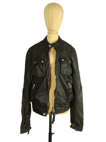 Dsquared2 Leder-Bikerjacke Herren
