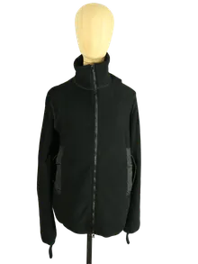Prada Sport Fleecejacke Herren Schwarz