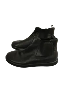 Prada Leder-Chelsea-Boots Herren Schwarz
