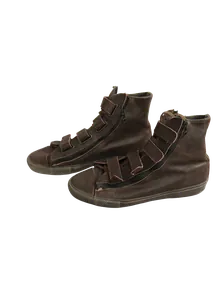 Y's High-Top-Schuhe mit Riemen Damen Braun